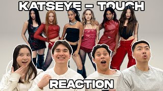 OUR FIRST TIME WATCHING KATSEYE  KATSEYE 캣츠아이 quotTouchquot REACTION [upl. by Mullen709]