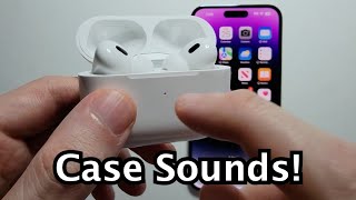 AirPods Pro 2 How to Use Case Speaker amp Turn Sound Off  On [upl. by Pfister778]