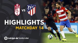 Highlights Granada CF vs Atletico Madrid 11 [upl. by Billen]