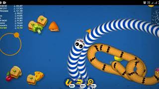 🐍Worms zone pro slither snake top01 worms zone best video rank01 snake top worms viral 116 [upl. by Rabelais]