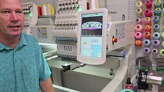 BAI Embroidery machines support and service [upl. by Denae]