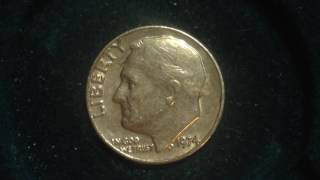 1974 Roosevelt Dime Mintage 470 Million [upl. by Yecrad47]