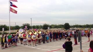 Saginaw High School Band Marchathon 2013 [upl. by Irish]