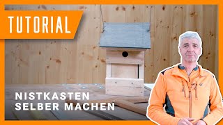 Wolfi zeigt Vogelhaus selber bauen I Nistkasten DIY der Bayerischen Staatsforsten [upl. by Nnaylrebmik]