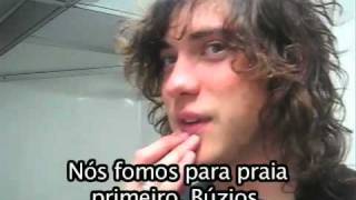 MGMT in Rio  quotKidsquot  Interview [upl. by Aramot94]