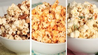 Flavoured Popcorn  3 Delicious Ways [upl. by Asiuol259]