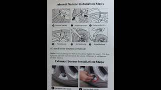 Deelife TPMS Solar Tyre Pressure Monitoring Control System manual [upl. by Utley]