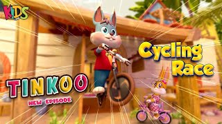 Tinkoo Aur Tinki Ki Cycle Race  Episode 8  Funny New Urdu Cartoon Series [upl. by Alex456]