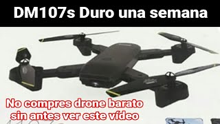 Drone binden DM107s  Drone dm107s en español No lo compres sin antes ver este vídeo [upl. by Lukey]