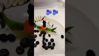 platting blueberries plattinh designyummyyoutubeshorts [upl. by Karla]