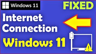 How to Fix Internet Connection Problem Windows 11 [upl. by Romeyn806]