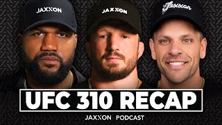 UFC 310 Recap with Rampage Jackson TJ Dillashaw and Bear Degidio [upl. by Archle]