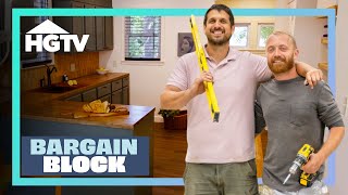 Transforming a Crumbled Home into an Italian Retreat  Full Episode Recap  Bargain Block  HGTV [upl. by Lemmuela]