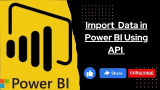 How to import data in power BI using API  powerbi api [upl. by Freytag]