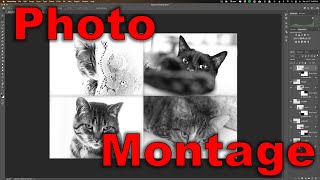 How to Create a Photo Montage in Photoshop [upl. by Larred]