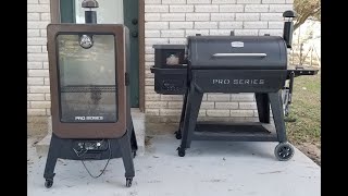 Pit Boss 1150 vs Vertical Series 4 Smoking Pork Tenderloins [upl. by Gibbeon]