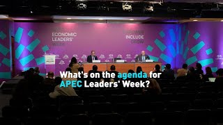 Whats on the agenda for APEC Leaders Week [upl. by Arres]