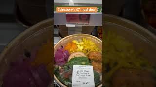 Sainsbury’s £7 meal deal sainsburys [upl. by Utica]