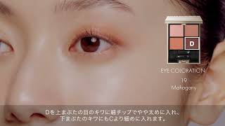 ルナソル LUNASOL EYE COLORATION 19 How To Use [upl. by Shari]