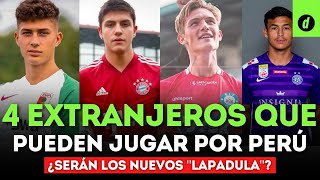 JUGADORES con RAÍCES PERUANAS que juegan en el EXTRANJERO y que podríamos CONVOCAR a la selección [upl. by Hoffert]