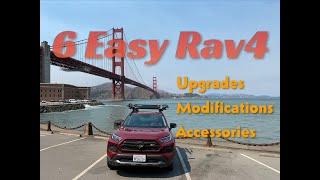 6 Easy 5th Gen Rav4 upgradesmodsaccessories [upl. by Michiko]