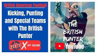 Kicking Punting and Special Teams with The British Punter [upl. by Renado]