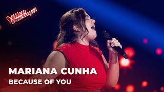 Mariana Cunha  quotBecause Of Youquot  TiraTeimas  The Voice Portugal 2024 [upl. by Cacilia]