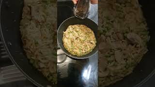 Mushroom and Pea Orzo Pasta shorts [upl. by Oicam381]