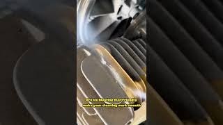 Dry Ice Blasting Machine YJ02 removing grease and dust dryiceblasting car cardetailing cars [upl. by Weigle]