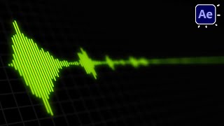 3D Sound Visualization Audio Spectrum in After Effects Tutorials [upl. by Minette816]