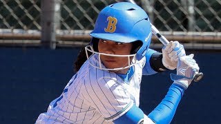 Recap No 3 UCLA softball uses fiverun seventh inning to down Utah [upl. by Tesil204]