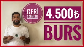 TEV BURSU 4500₺ GERİ ÖDEMESİZ BURSTÜRK EĞİTİM VAKFI BURS BAŞVURUSU NASIL YAPILIRKARŞILIKSIZ BURS [upl. by Mayworm]