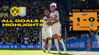 BVB  Aston Villa 20  All Goals amp Highlights [upl. by Ayn]