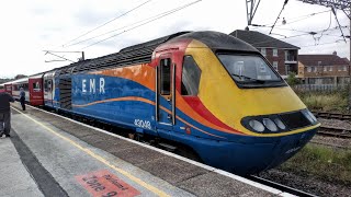 EMR 43048 amp 43058 departing Grantham for Skegness 12082020 [upl. by Leif]