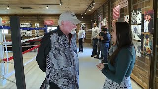 Beach Boys lead singer tours Muhammed Ali museum in Schuylkill County [upl. by Cichocki]