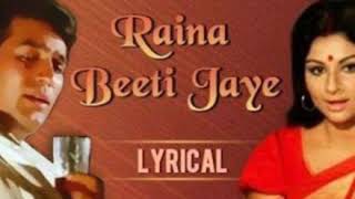 Raina Beeti Jaye Instrumental Song  BEST INSTRUMENTAL SONG [upl. by Notsrik]