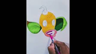 Painting Weepinbell  Pokemon Painting shorts [upl. by Schilling]