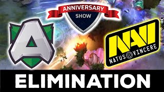 ELIMINATION SERIES  NATUS VINCERE vs ALLIANCE  ANNIVERSARY SHOW DOTA 2 [upl. by Elatia85]