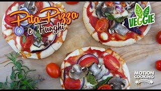 Pita Pizza e Funghi [upl. by Eenafit]