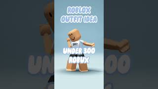 Cute Roblox Outfit Idea 💃 Without Headless and Korblox For Girls under 300 robux roblox shorts [upl. by Wolfy244]