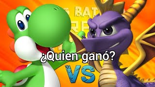 Yoshi vs Spyro EPICAS BATALLAS DEL RAP DEL FRIKISMO ¿Spyro humilló a Yoshi [upl. by Odlanyar]