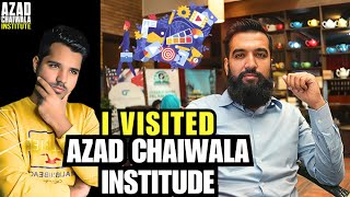 I Visited AZAD CHAIWALA Institue ❤️  My Journey From Karachi to Kashmir [upl. by Feilak]