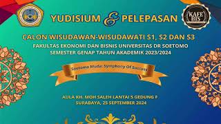 Yudisium amp Pelepasan Calon Wisudawan Wisudawati S1 S2 dan S3 [upl. by Brody798]