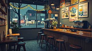 Snowy Café Escape ❄ The Soft Melodies of Lofi Songs 🎶 Chill Hip Hop Mix to Studyrelax 🎧 Lofi Coffee [upl. by Ardet]