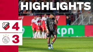 Highlights FC Utrecht  Ajax  Eredivisie [upl. by Ahsinoj]