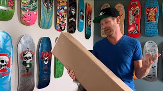 Unboxing Some Really Rad Old School Reissue Skateboard Decks [upl. by Inamik]