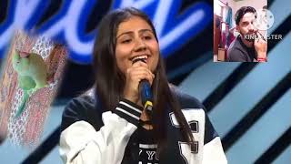 Namak Ishak Ka Adya Mishra Performance Indian Idol Season 14 [upl. by Inajna]