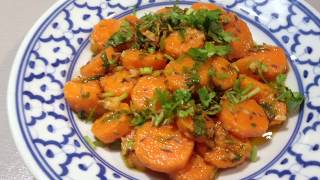 RECETTE DES CAROTTES A LA CORIANDRE [upl. by Yrral]