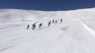 Bolingbroke Academy Synchronised Skiing Saalbach 2017 [upl. by Anawyt878]