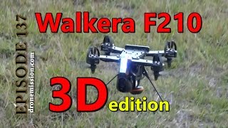 Walkera F210 3D Edition Inverted Quadcopter Drone [upl. by Soirtemed]